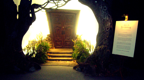 entrada al País de las Maravillas entrada al País de las Maravillas